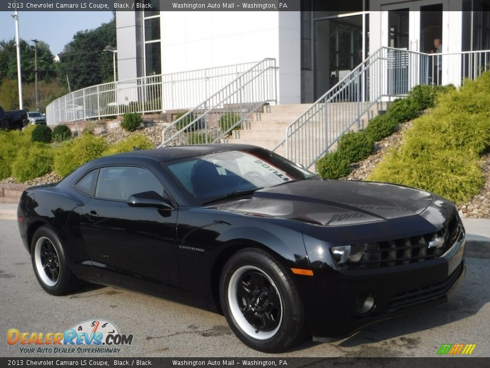 2013 Chevrolet Camaro LS Coupe Black / Black Photo #1