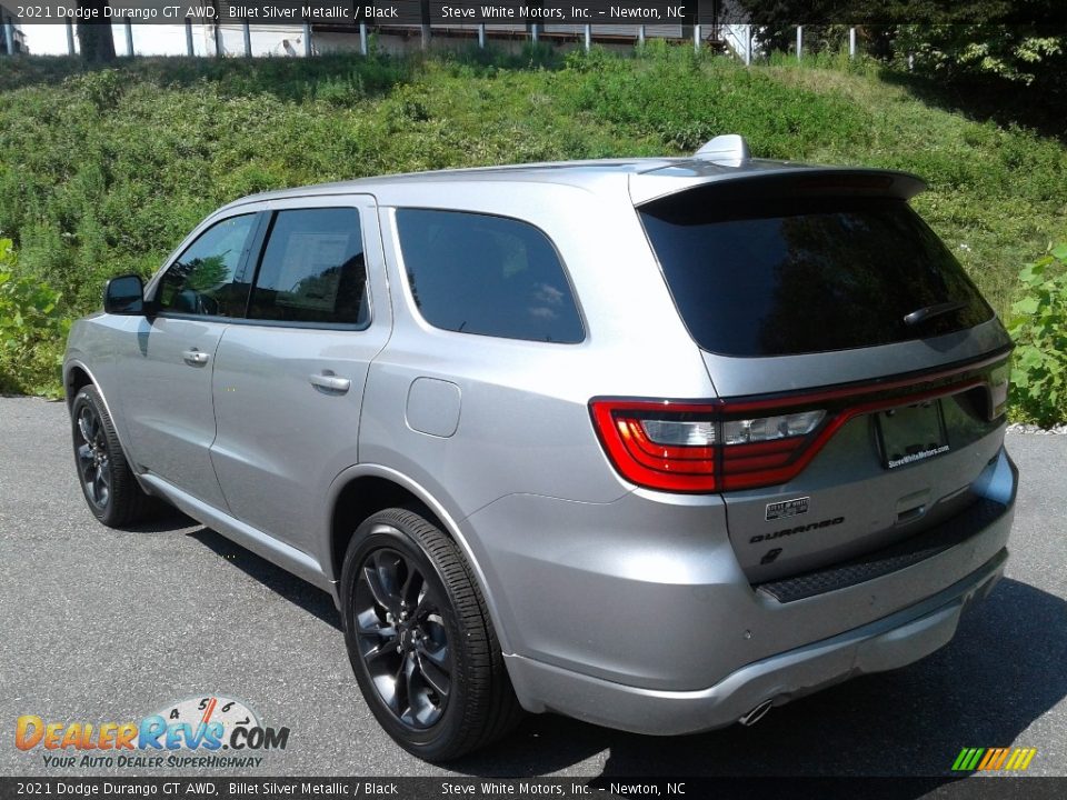 2021 Dodge Durango GT AWD Billet Silver Metallic / Black Photo #8