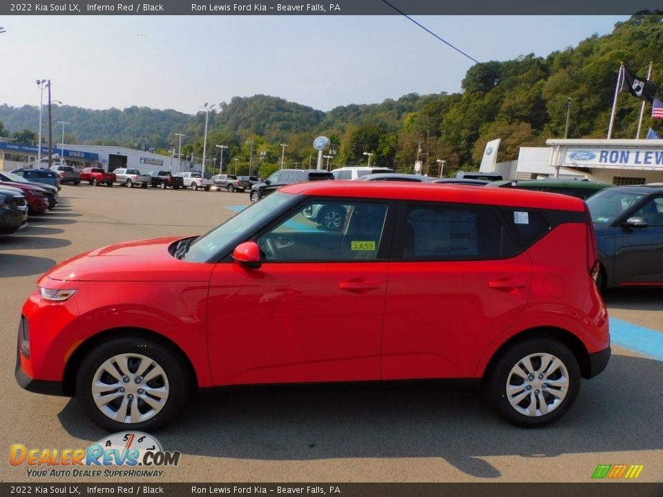 Inferno Red 2022 Kia Soul LX Photo #6