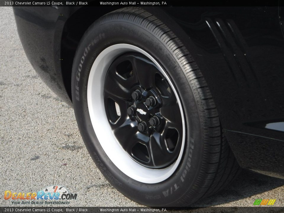 2013 Chevrolet Camaro LS Coupe Black / Black Photo #8