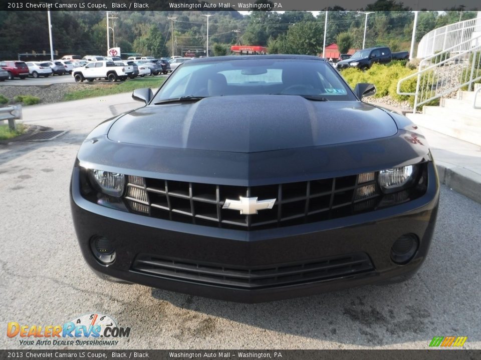 2013 Chevrolet Camaro LS Coupe Black / Black Photo #9