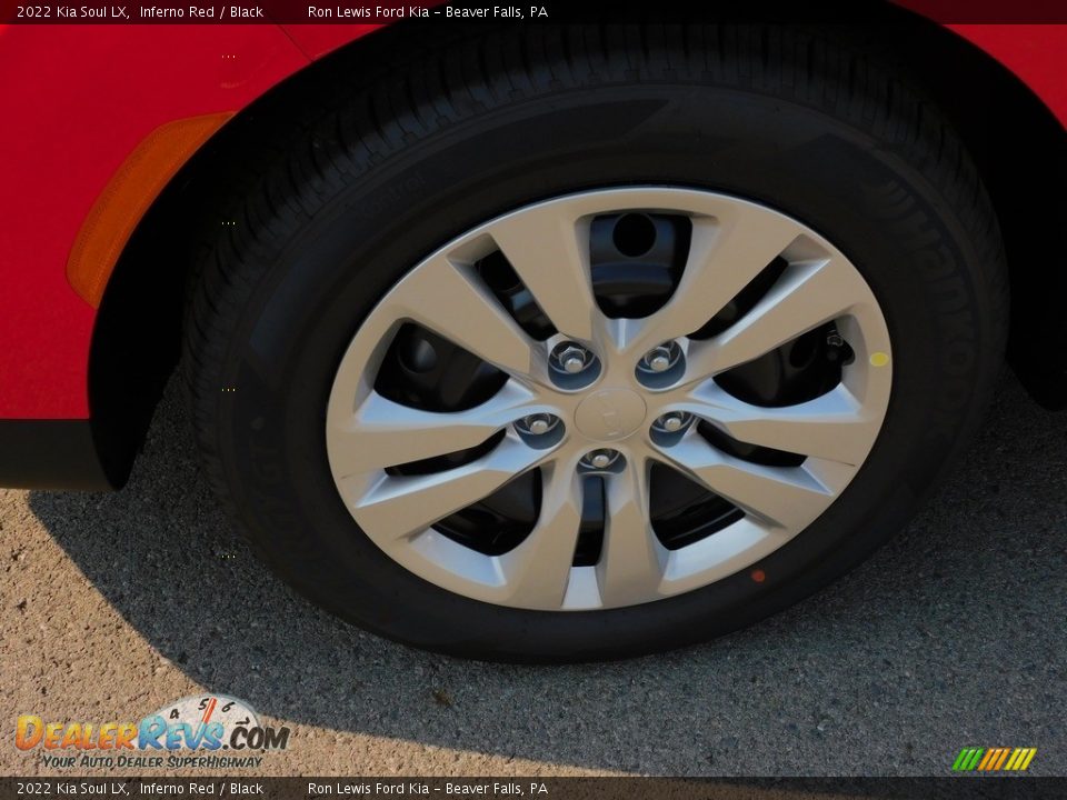 2022 Kia Soul LX Inferno Red / Black Photo #10