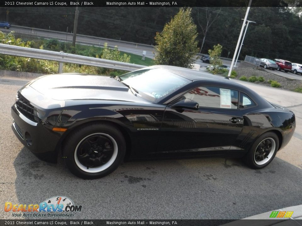 2013 Chevrolet Camaro LS Coupe Black / Black Photo #11