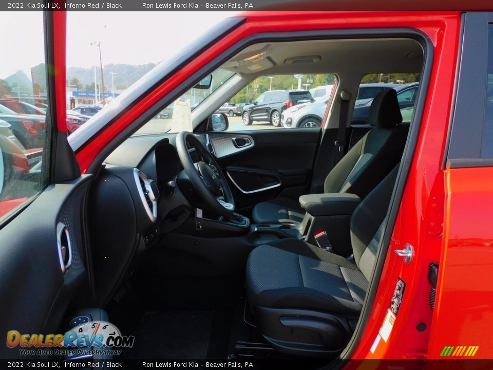 2022 Kia Soul LX Inferno Red / Black Photo #11