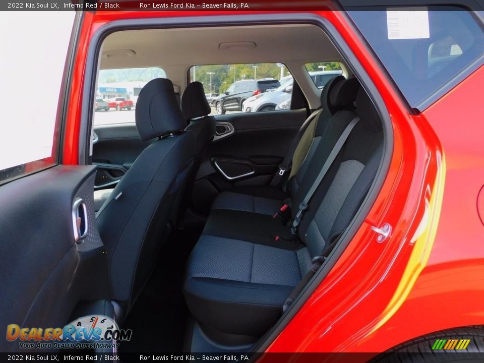 2022 Kia Soul LX Inferno Red / Black Photo #12