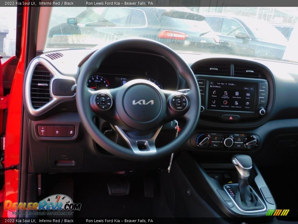 2022 Kia Soul LX Inferno Red / Black Photo #13