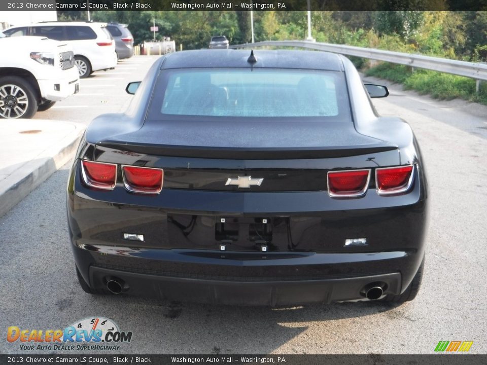 2013 Chevrolet Camaro LS Coupe Black / Black Photo #13