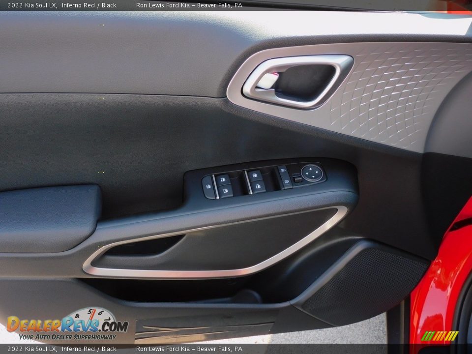 2022 Kia Soul LX Inferno Red / Black Photo #14