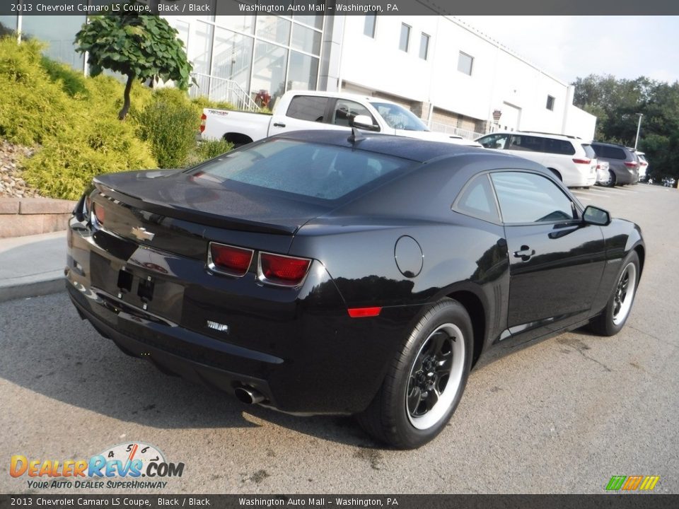 2013 Chevrolet Camaro LS Coupe Black / Black Photo #14