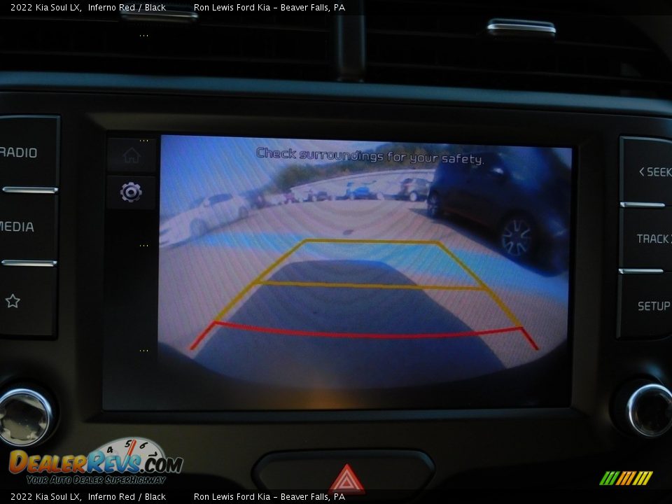 2022 Kia Soul LX Inferno Red / Black Photo #16
