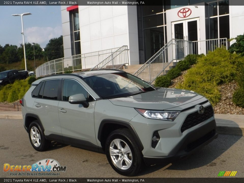 2021 Toyota RAV4 XLE AWD Lunar Rock / Black Photo #1