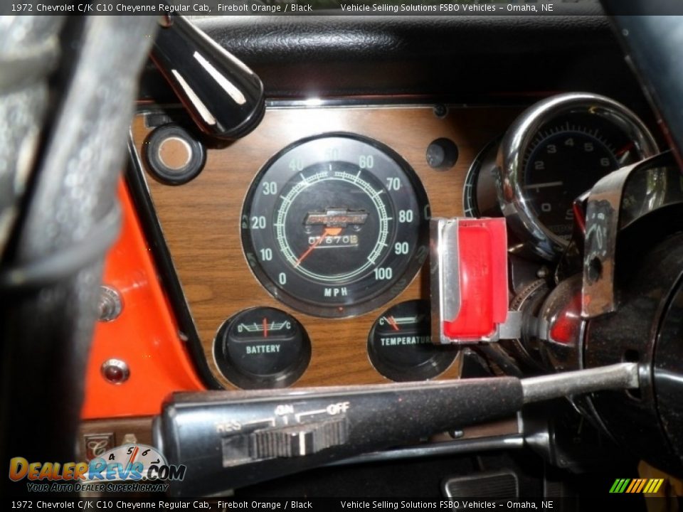 1972 Chevrolet C/K C10 Cheyenne Regular Cab Gauges Photo #4