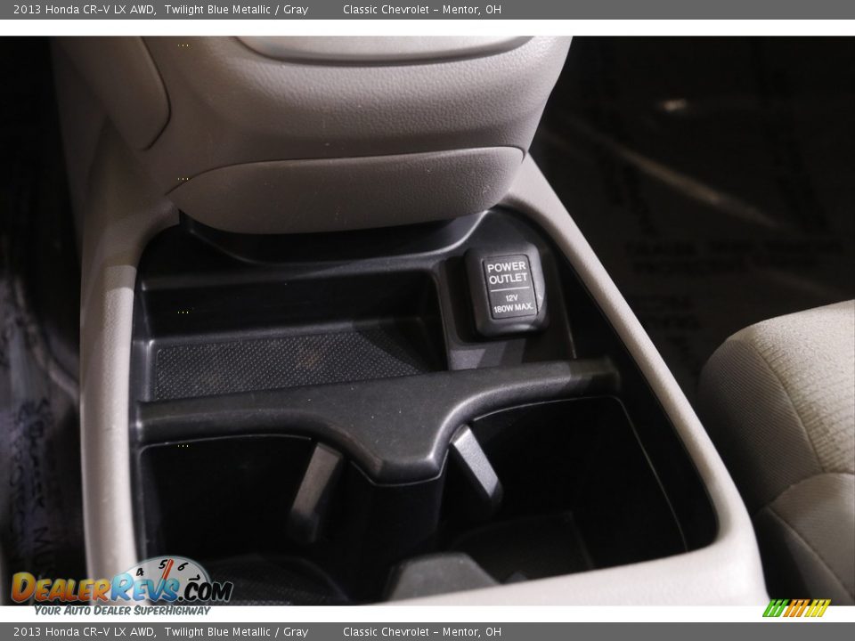 2013 Honda CR-V LX AWD Twilight Blue Metallic / Gray Photo #14