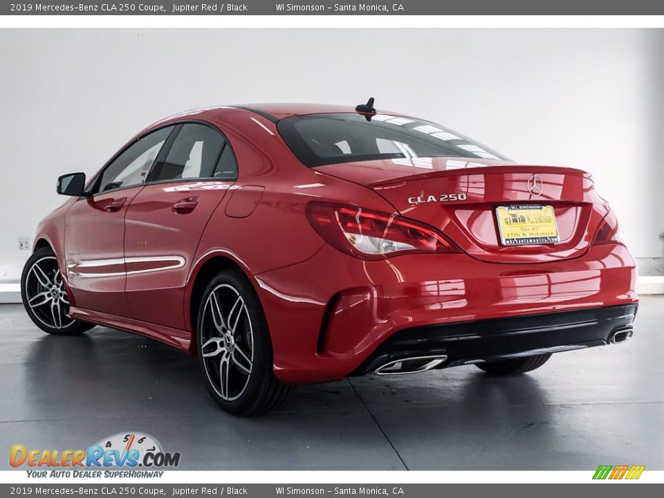 2019 Mercedes-Benz CLA 250 Coupe Jupiter Red / Black Photo #2