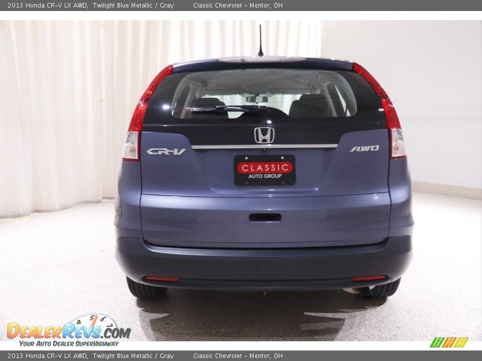 2013 Honda CR-V LX AWD Twilight Blue Metallic / Gray Photo #18