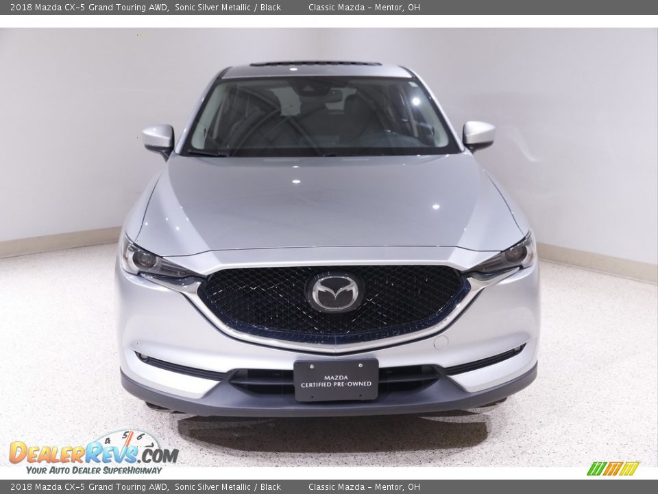2018 Mazda CX-5 Grand Touring AWD Sonic Silver Metallic / Black Photo #2