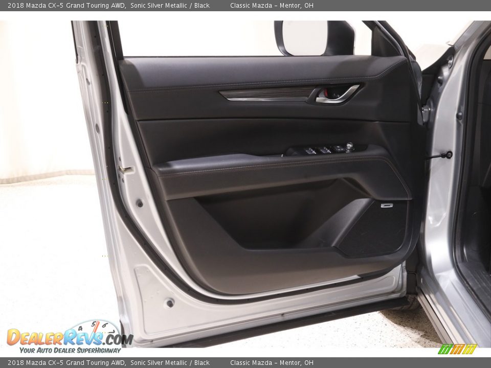 2018 Mazda CX-5 Grand Touring AWD Sonic Silver Metallic / Black Photo #4