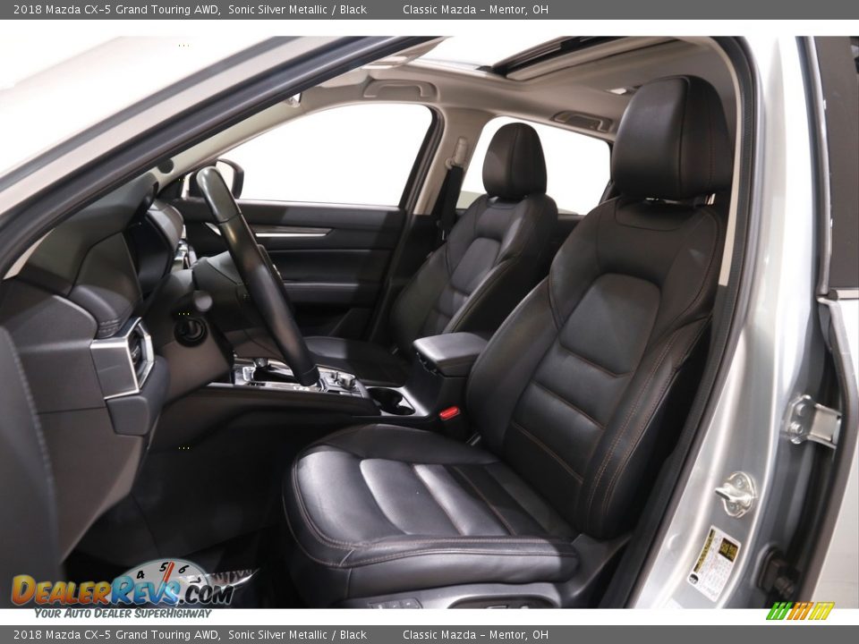 2018 Mazda CX-5 Grand Touring AWD Sonic Silver Metallic / Black Photo #5