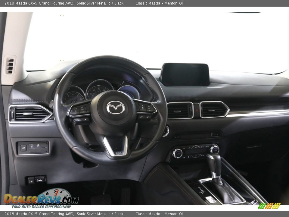 2018 Mazda CX-5 Grand Touring AWD Sonic Silver Metallic / Black Photo #6