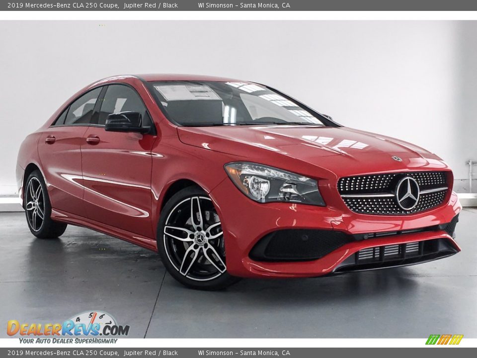 2019 Mercedes-Benz CLA 250 Coupe Jupiter Red / Black Photo #12