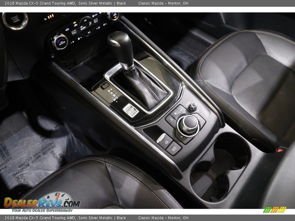 2018 Mazda CX-5 Grand Touring AWD Sonic Silver Metallic / Black Photo #14