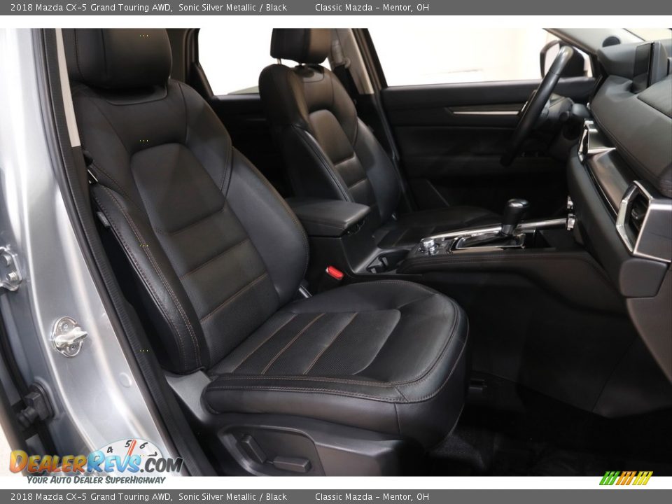 2018 Mazda CX-5 Grand Touring AWD Sonic Silver Metallic / Black Photo #15