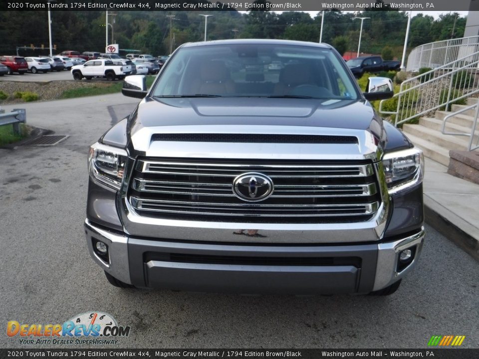 2020 Toyota Tundra 1794 Edition CrewMax 4x4 Magnetic Gray Metallic / 1794 Edition Brown/Black Photo #15