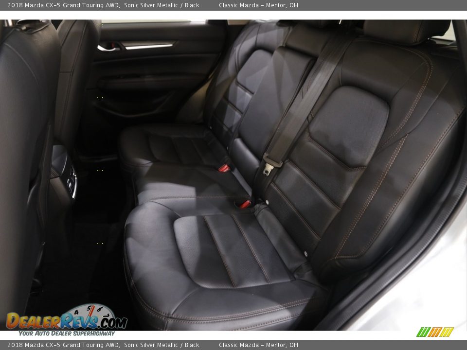 2018 Mazda CX-5 Grand Touring AWD Sonic Silver Metallic / Black Photo #17