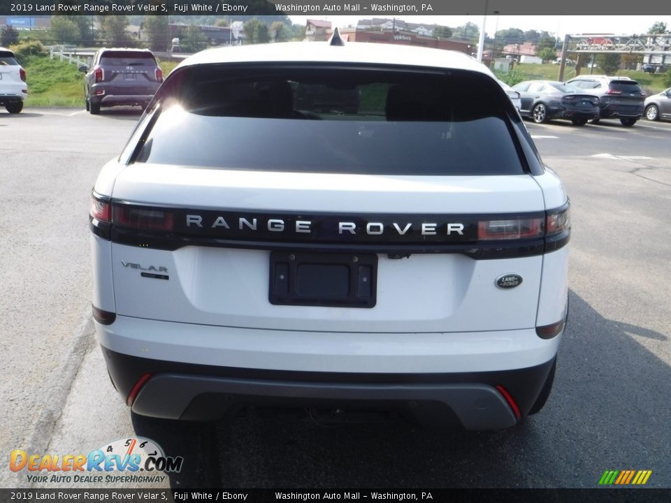 2019 Land Rover Range Rover Velar S Fuji White / Ebony Photo #9