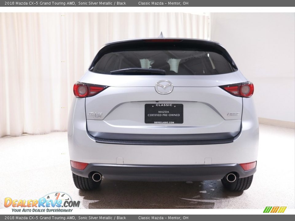 2018 Mazda CX-5 Grand Touring AWD Sonic Silver Metallic / Black Photo #18