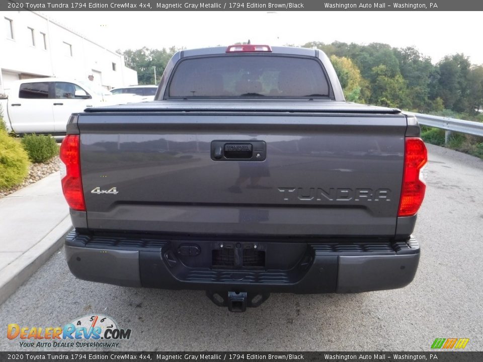 2020 Toyota Tundra 1794 Edition CrewMax 4x4 Magnetic Gray Metallic / 1794 Edition Brown/Black Photo #19