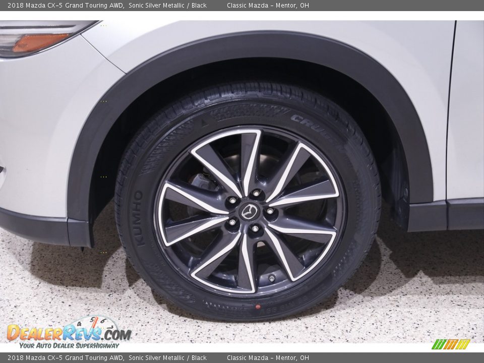 2018 Mazda CX-5 Grand Touring AWD Sonic Silver Metallic / Black Photo #20