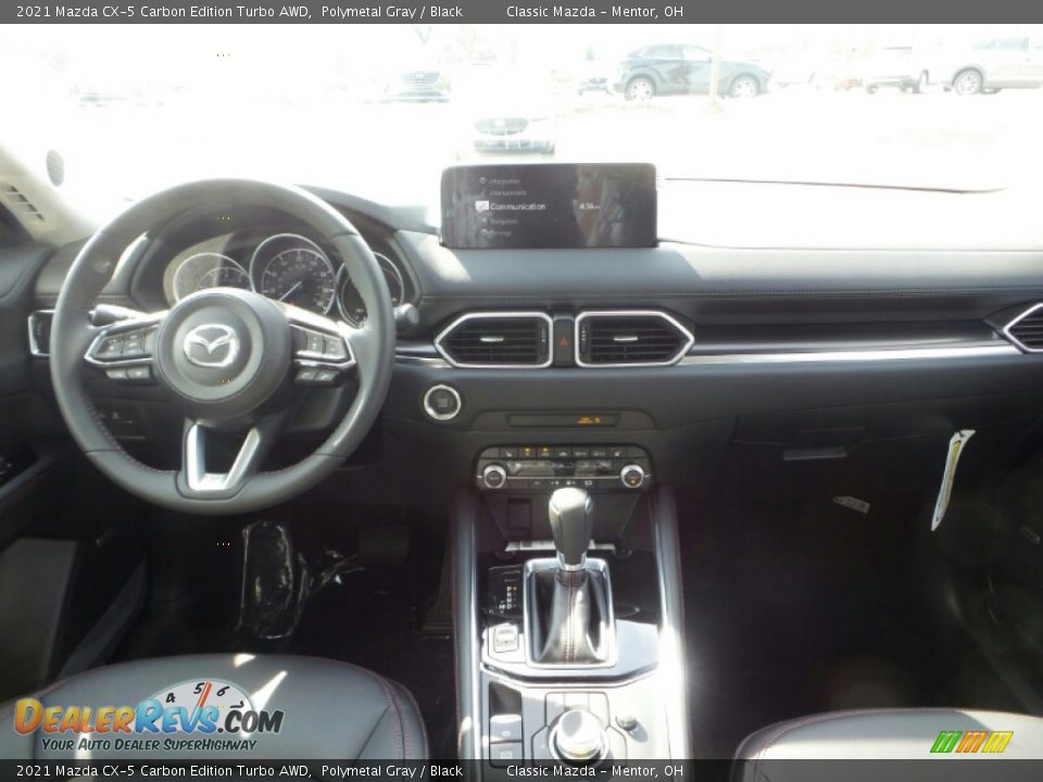 2021 Mazda CX-5 Carbon Edition Turbo AWD Polymetal Gray / Black Photo #3