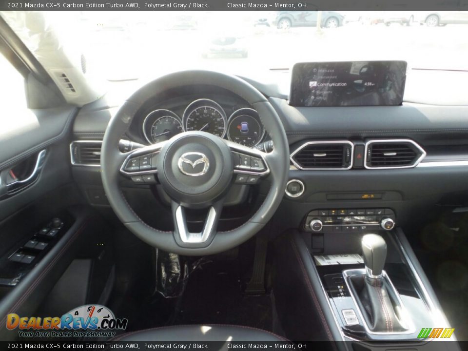 2021 Mazda CX-5 Carbon Edition Turbo AWD Polymetal Gray / Black Photo #4