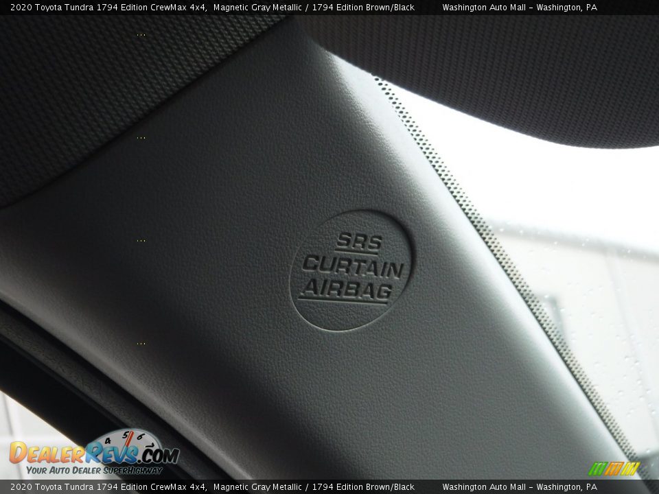 2020 Toyota Tundra 1794 Edition CrewMax 4x4 Magnetic Gray Metallic / 1794 Edition Brown/Black Photo #32