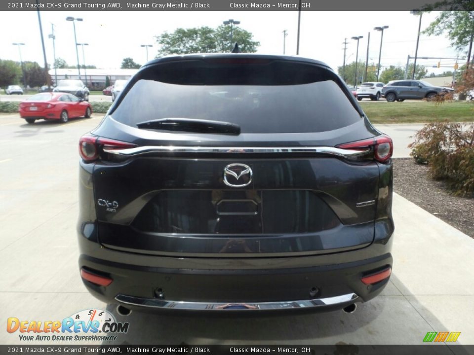 2021 Mazda CX-9 Grand Touring AWD Machine Gray Metallic / Black Photo #5