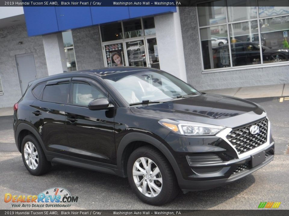 2019 Hyundai Tucson SE AWD Black Noir Pearl / Gray Photo #1