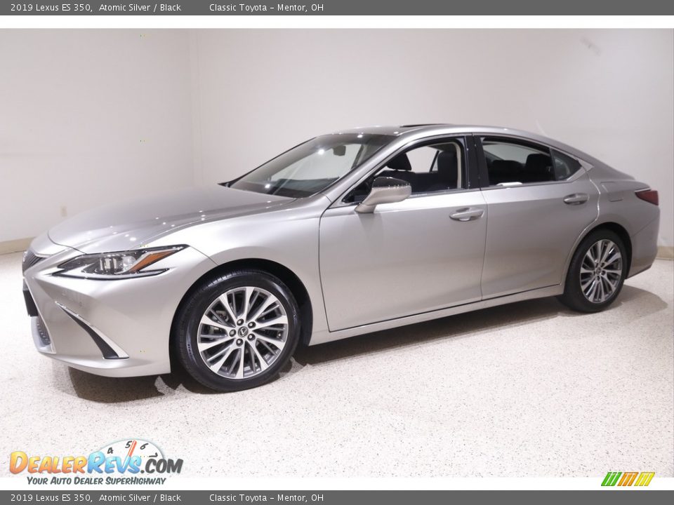 2019 Lexus ES 350 Atomic Silver / Black Photo #3