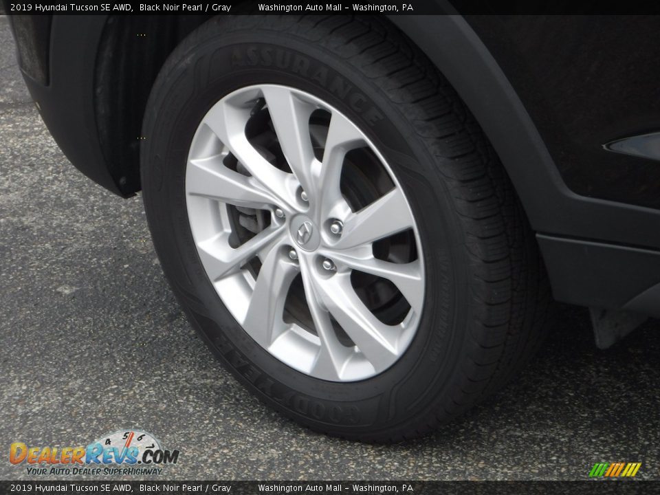 2019 Hyundai Tucson SE AWD Black Noir Pearl / Gray Photo #3