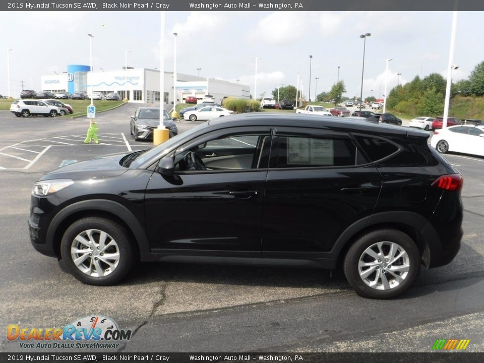 2019 Hyundai Tucson SE AWD Black Noir Pearl / Gray Photo #7