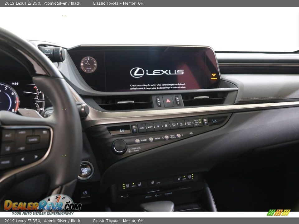 2019 Lexus ES 350 Atomic Silver / Black Photo #9