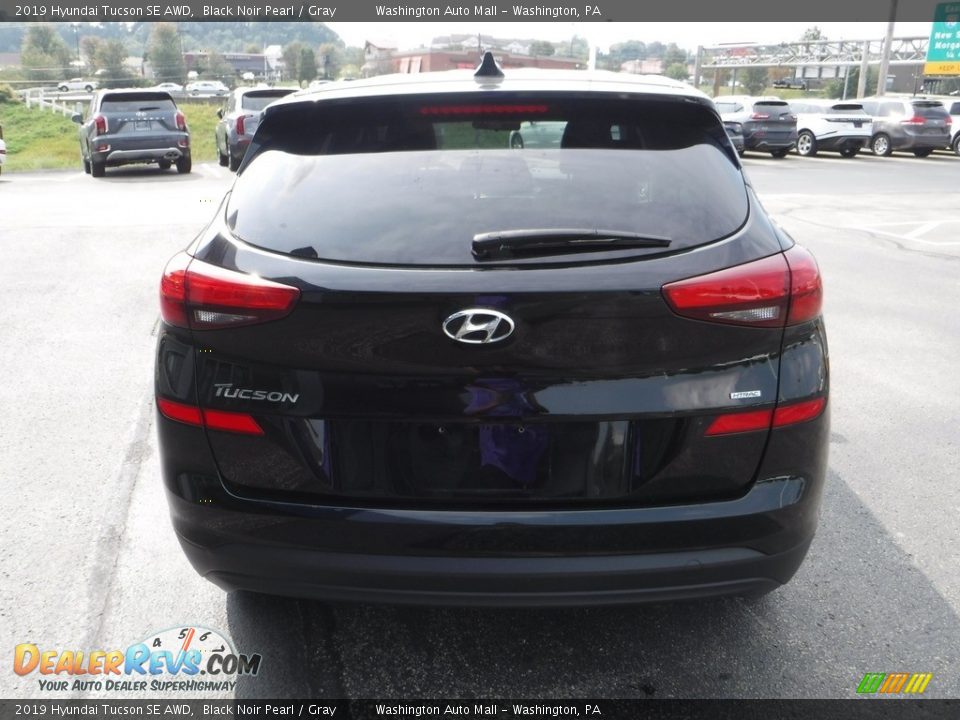 2019 Hyundai Tucson SE AWD Black Noir Pearl / Gray Photo #9
