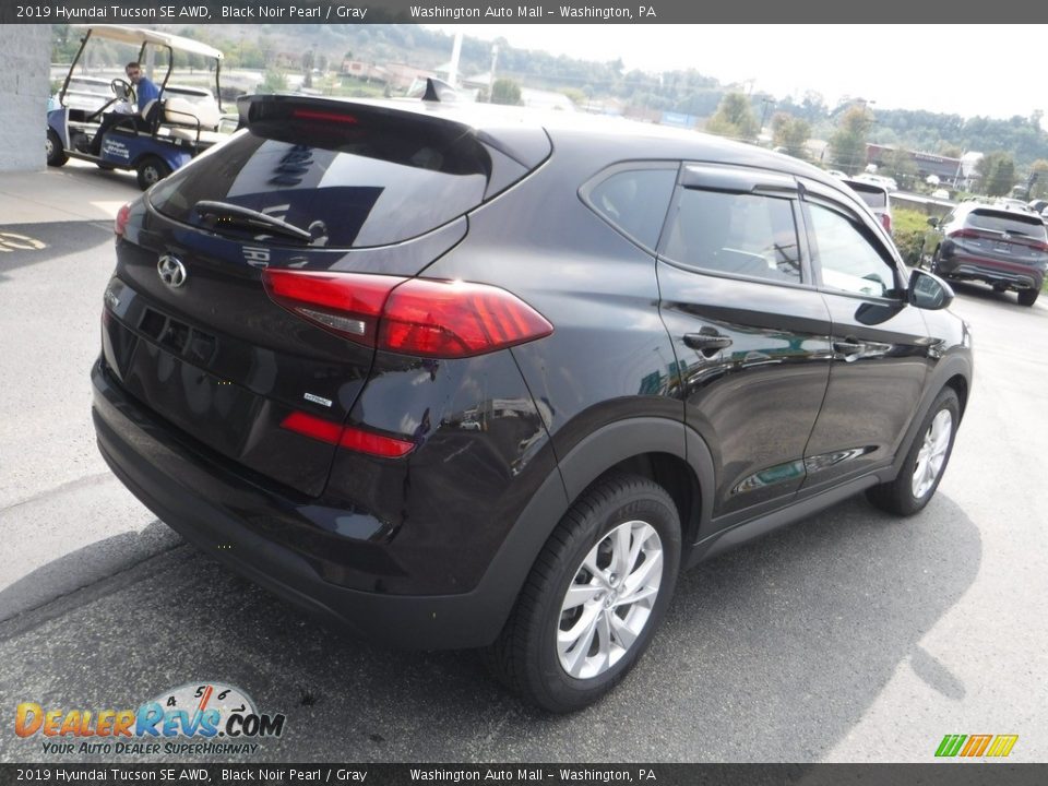 2019 Hyundai Tucson SE AWD Black Noir Pearl / Gray Photo #10