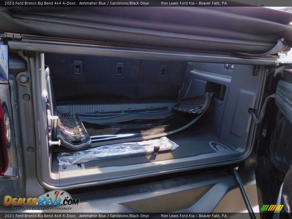 2021 Ford Bronco Big Bend 4x4 4-Door Antimatter Blue / Sandstone/Black Onyx Photo #4
