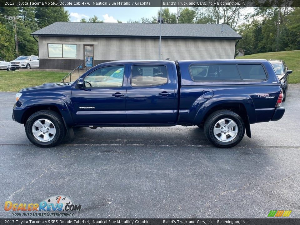 2013 Toyota Tacoma V6 SR5 Double Cab 4x4 Nautical Blue Metallic / Graphite Photo #1