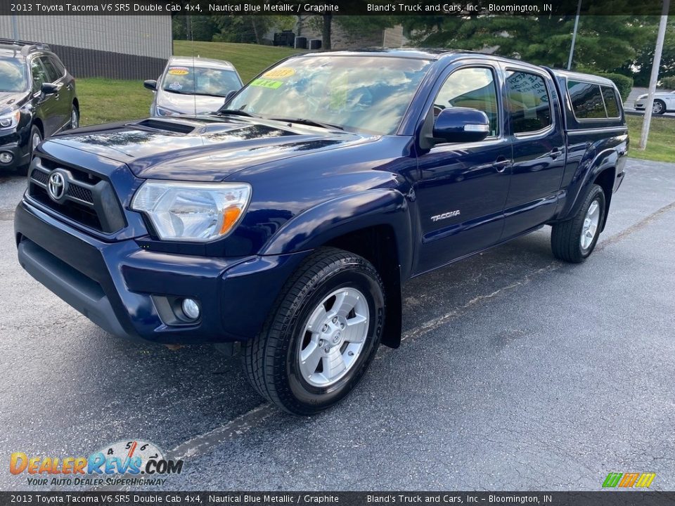 2013 Toyota Tacoma V6 SR5 Double Cab 4x4 Nautical Blue Metallic / Graphite Photo #2