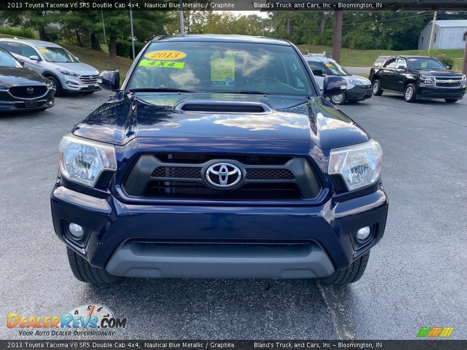 2013 Toyota Tacoma V6 SR5 Double Cab 4x4 Nautical Blue Metallic / Graphite Photo #3