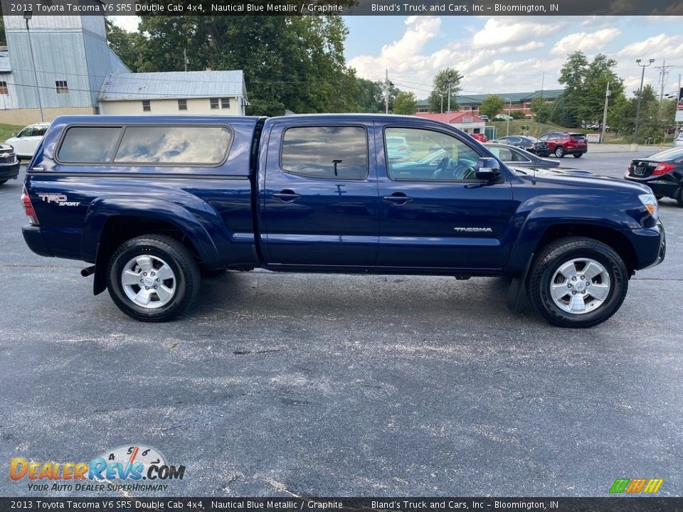 2013 Toyota Tacoma V6 SR5 Double Cab 4x4 Nautical Blue Metallic / Graphite Photo #5