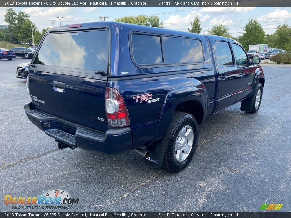 2013 Toyota Tacoma V6 SR5 Double Cab 4x4 Nautical Blue Metallic / Graphite Photo #6