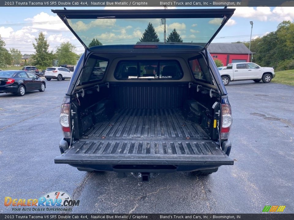 2013 Toyota Tacoma V6 SR5 Double Cab 4x4 Nautical Blue Metallic / Graphite Photo #9